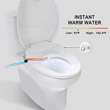 BUTT BUDDY Suite - Smart Bidet Toilet Seat Attachment & Fresh Water Sprayer (Cool & Warm Temperature Control | Dual-Nozzle Cleaning, Adjustable Pressure | Easy Setup, Universal Fit)