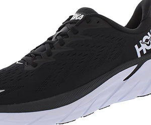HOKA ONE ONE Clifton 8 Mens Shoes Size 11, Color: Black/White
