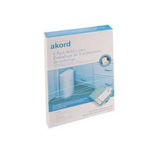 Janibell Akord 2-Pack Liner Refills for Akord 330 Series, Green, Lightly Scented