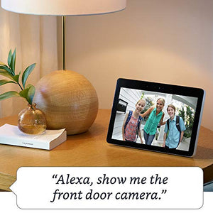 Echo Show (2nd Gen) – Premium sound and a vibrant 10.1” HD screen - Charcoal