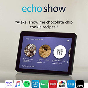 Echo Show (2nd Gen) – Premium sound and a vibrant 10.1” HD screen - Charcoal