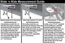SLIDE 'n RIDE Vehicle Assist Transfer Seat/Board/Device 500lb. Rated-Adjustable, Safe, Compact - Very Important: Please Measure Your Vehicle Before Purchasing - (See Measure Guide)