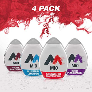 MiO Sugar-Free Berry Variety Naturally Flavored Liquid Water Enhancer 4 Count 1.62 fl oz