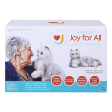 Ageless Innovation | Joy For All Companion Pets | Silver Cat with White Mitts | Lifelike & Realistic | Comfort, Joy & Companionship