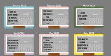 2023 Working Daughter Desk Calendar