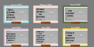 2023 Working Daughter Desk Calendar