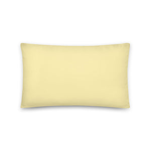 Mantra throw pillow